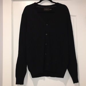 Black and Brown button down sweater